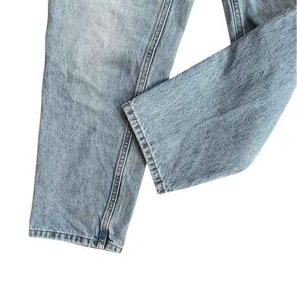 Everlane Sky Blue The Curvy 90s Cheeky Straight Jean High-Rise Cute Jeans - Picture 5 of 12